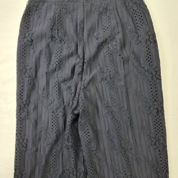 VINCE CAMUTO navy blue jumpsuit pantsuit sleeveless outfit NEW Womens Size 10 - Picture 10 of 12